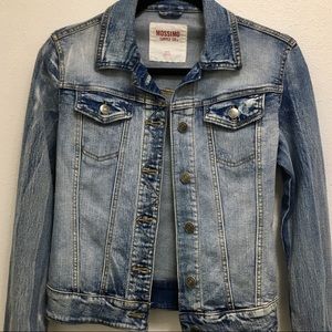 Distressed Denim Jacket